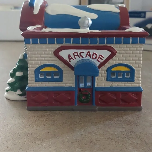 Dept 56 Village Lanes Bowling Alley - Picture 2 of 6